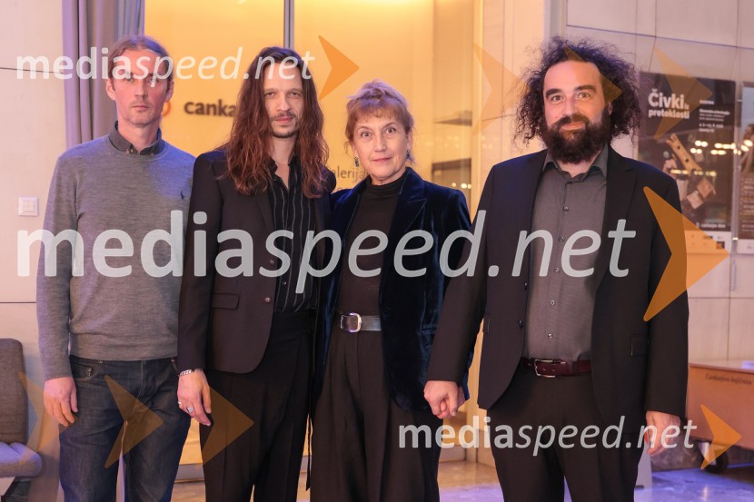  Andrej Jaklič, vodja gledališkega in sodobnoplesnega programa CD;  Peter Baroš, direktor kulturno-umetniškega programa Cankarjevega doma;  Barbara Hieng Samobor, direktorica in umetniška vodja MGL;   Jure Novak, generalni direktor, Cankarjev domKrstna uprizoritev Orfej in Evridika v Cankarjevem domu