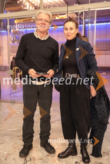  Branko Završan, igralec;  Lučka Počkaj, igralkaKrstna uprizoritev Orfej in Evridika v Cankarjevem domu