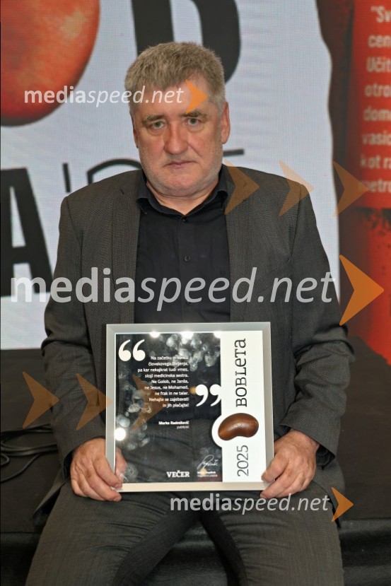 27. Bob leta prejel publicist Marko Radmilovč