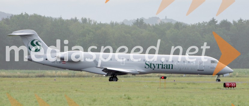 Letalo Bombardier Canadair Regional Jet 700 (CRJ 700)Novo letalo družbe Styrian Spirit