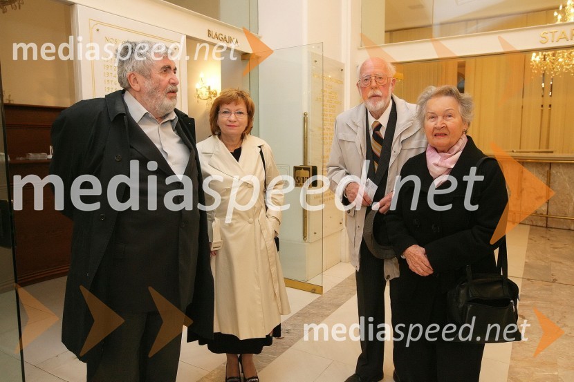 Polde Bibič, igralec s soprogo in Aleksander Valič, igralec ter dobitnik Borštnikovega prstana 2008 s soprogo44. Borštnikovo srečanje 2009, otvoritev