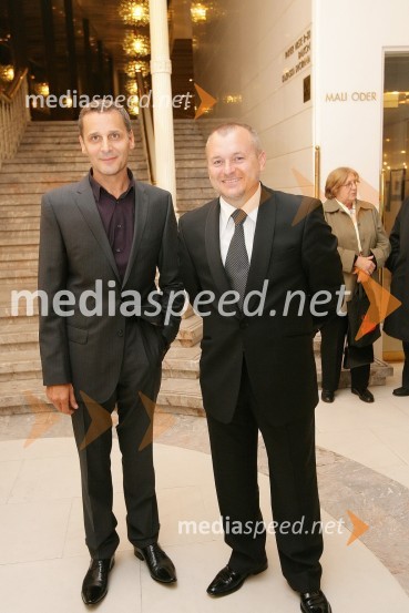 Danilo Rošker, direktor SNG Maribor in Franc Kangler, župan Maribora44. Borštnikovo srečanje 2009, otvoritev