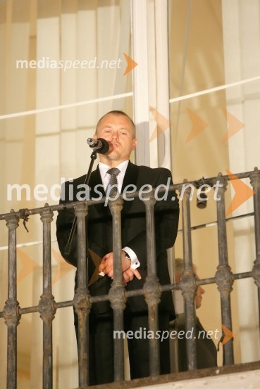 Franc Kangler, župan Maribora44. Borštnikovo srečanje 2009, otvoritev