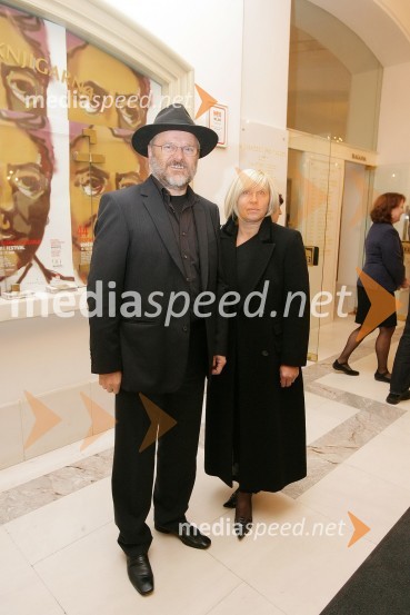 Vili Rezman, župan Ruš in soproga Metka44. Borštnikovo srečanje 2009, otvoritev