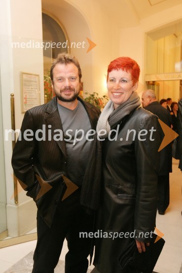 Andrej Borko, pomočnik direktorja Narodnega doma s soprogo44. Borštnikovo srečanje 2009, otvoritev