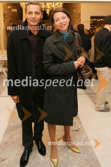 Danilo Rošker, direktor SNG Maribor in njegova soproga Nataša Matjašec Rošker, igralka44. Borštnikovo srečanje 2009, otvoritev