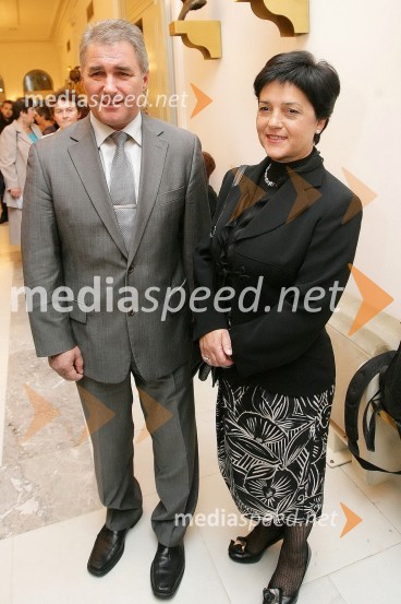 Janez Ribič, župan občine Duplek in soproga Marija44. Borštnikovo srečanje 2009, otvoritev