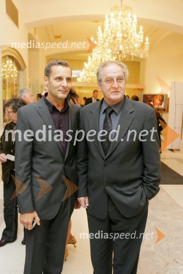 Danilo Rošker, direktor SNG Maribor in Ivo Ban, ravnatelj SNG Drama Ljubljana44. Borštnikovo srečanje 2009, otvoritev