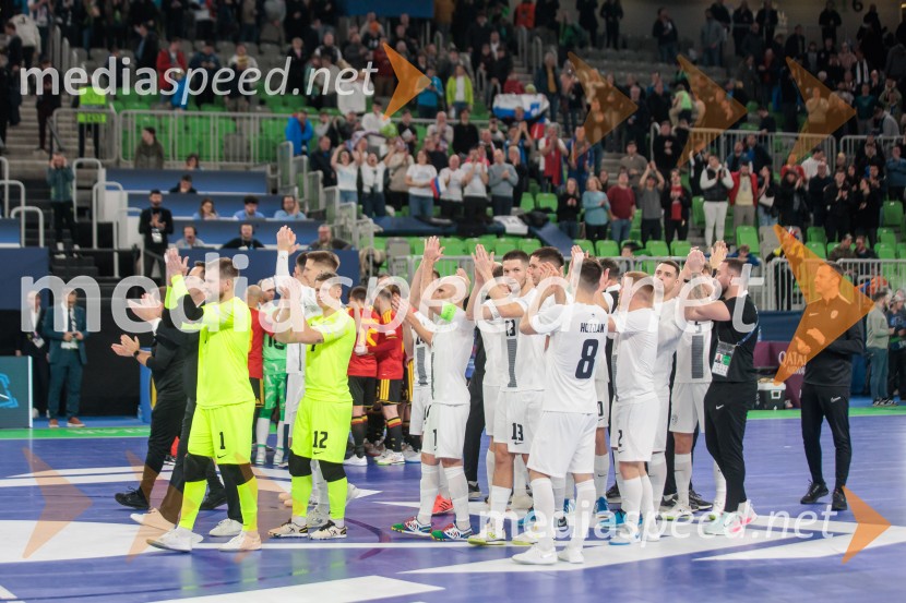 Futsal EURO 2026, Slovenija:Belgija