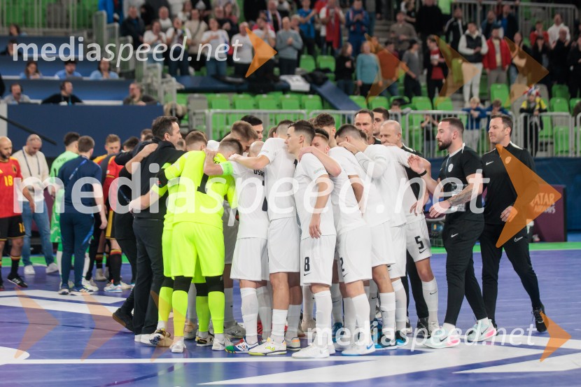 Futsal EURO 2026, Slovenija:Belgija