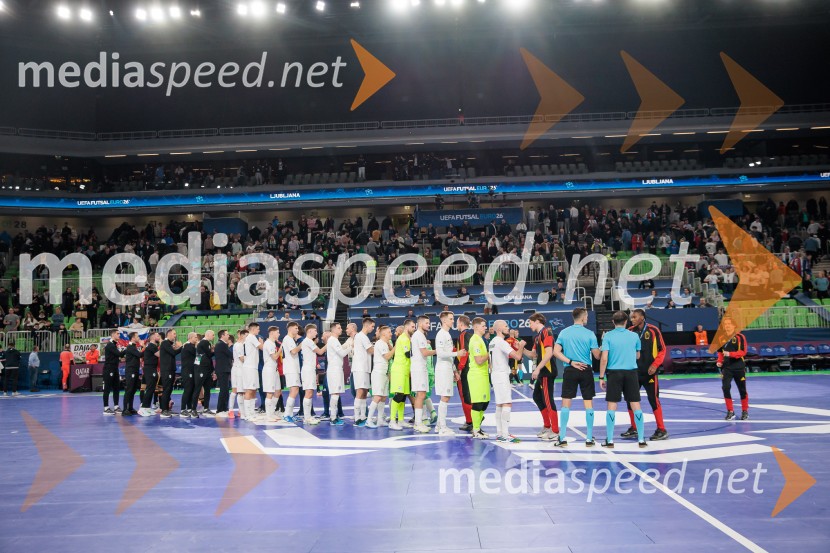 Futsal EURO 2026, Slovenija:Belgija