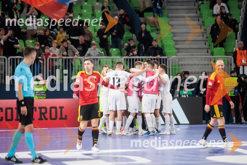 Futsal EURO 2026, Slovenija:Belgija