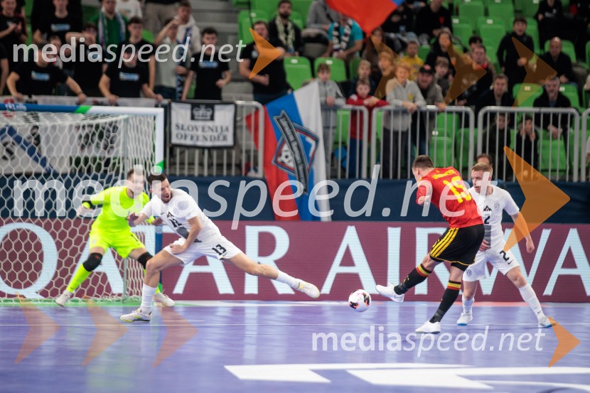 Futsal EURO 2026, Slovenija:Belgija