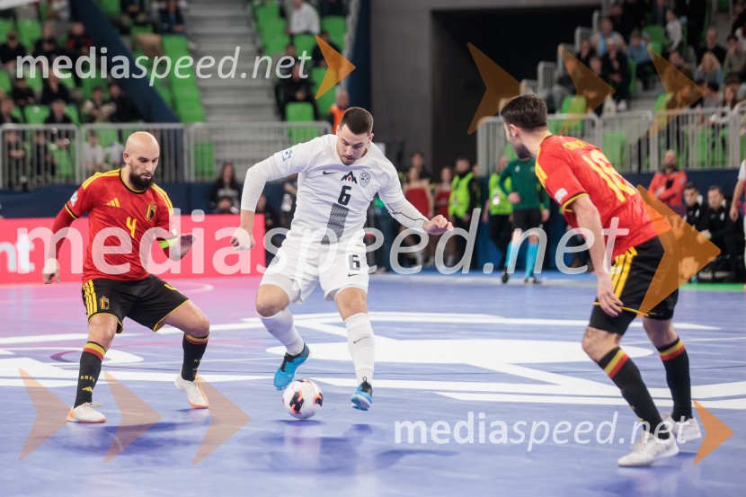 Futsal EURO 2026, Slovenija:Belgija