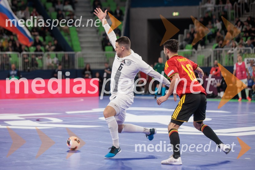 Futsal EURO 2026, Slovenija:Belgija