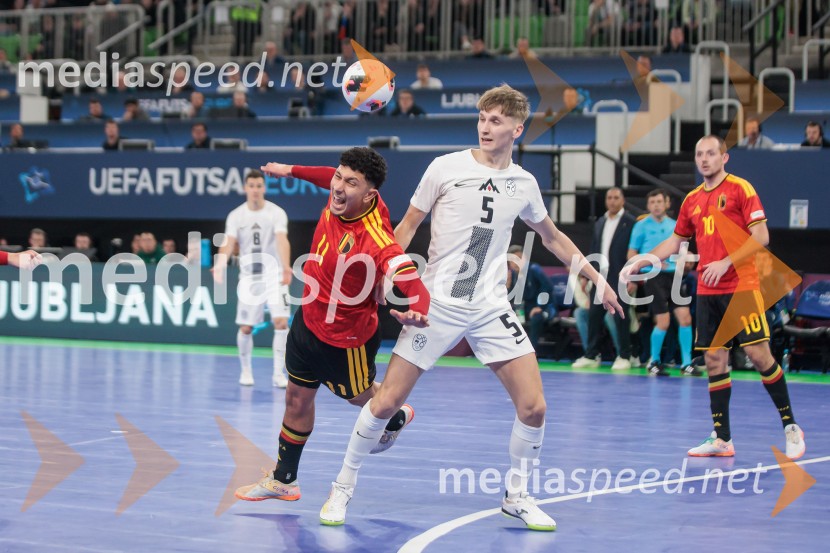 Futsal EURO 2026, Slovenija:Belgija