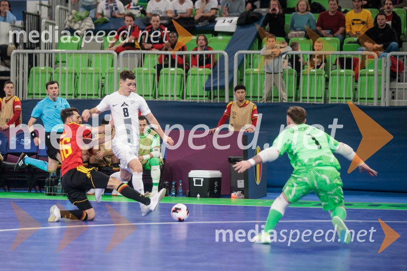 Futsal EURO 2026, Slovenija:Belgija