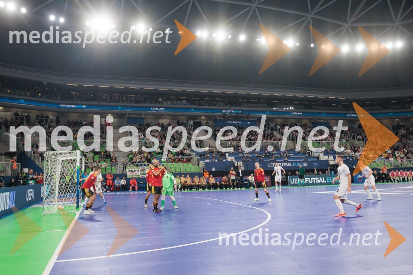 Futsal EURO 2026, Slovenija:Belgija