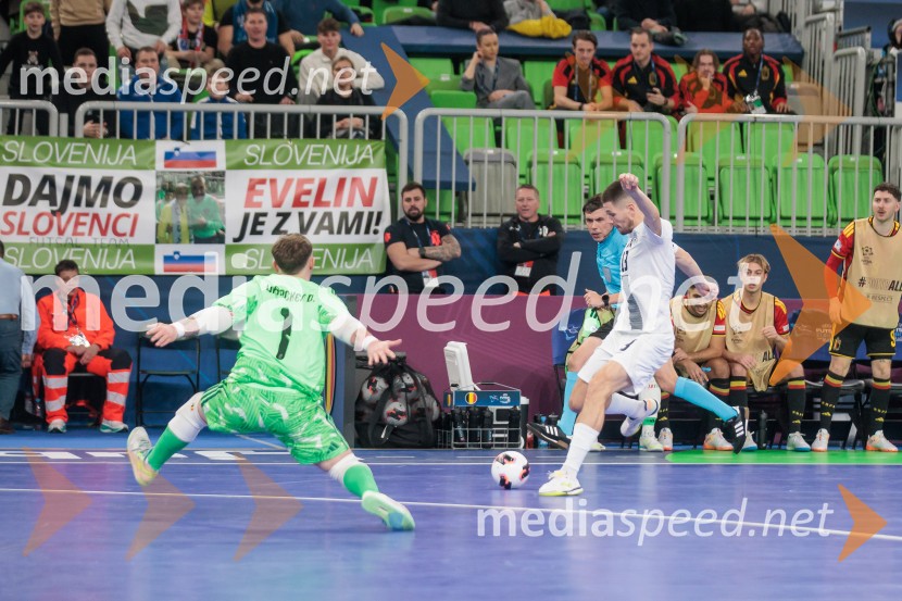 Futsal EURO 2026, Slovenija:Belgija