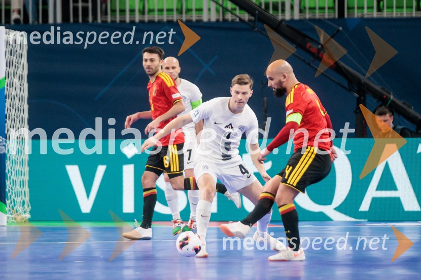 Futsal EURO 2026, Slovenija:Belgija