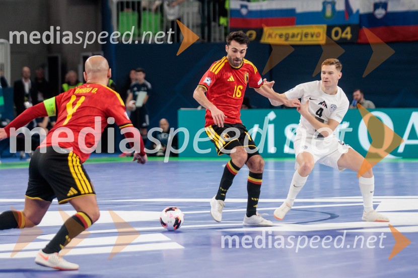 Futsal EURO 2026, Slovenija:Belgija