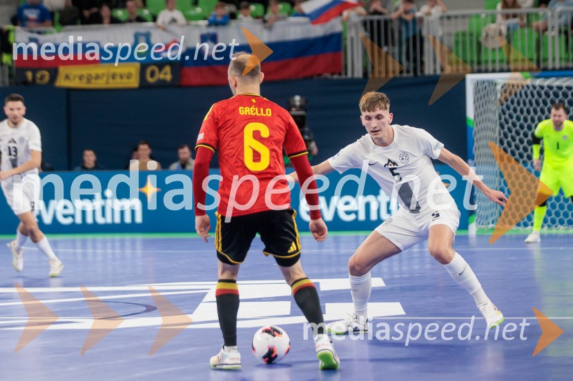 Futsal EURO 2026, Slovenija:Belgija