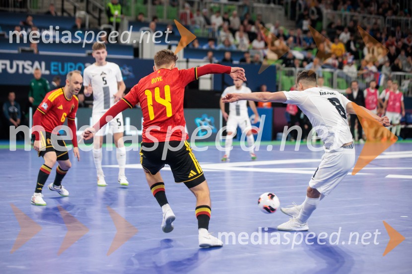 Futsal EURO 2026, Slovenija:Belgija