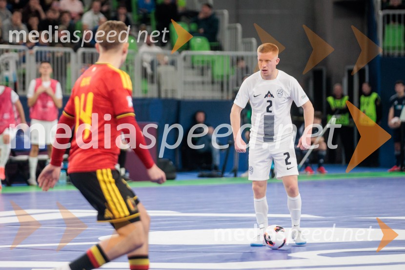 Futsal EURO 2026, Slovenija:Belgija