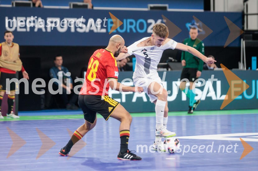 Futsal EURO 2026, Slovenija:Belgija