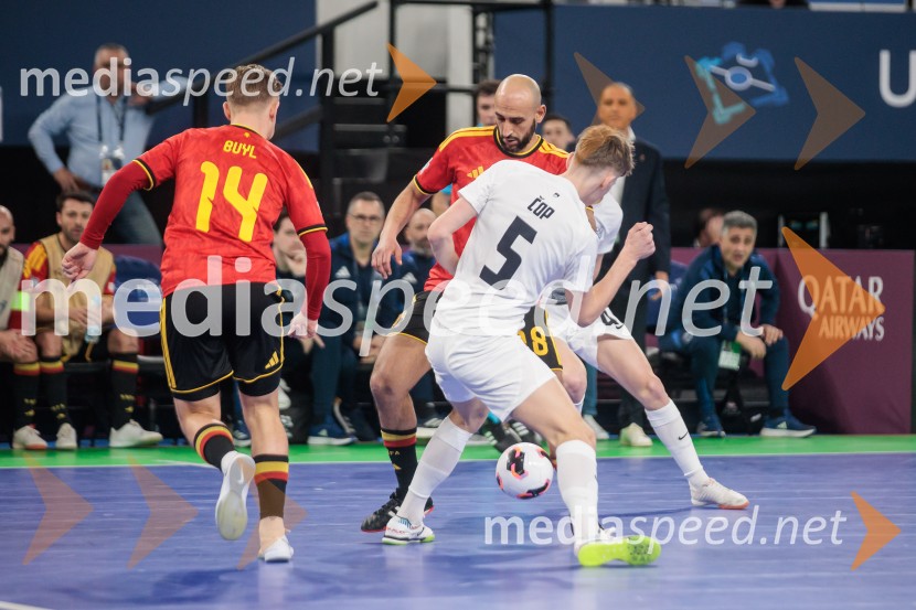 Futsal EURO 2026, Slovenija:Belgija