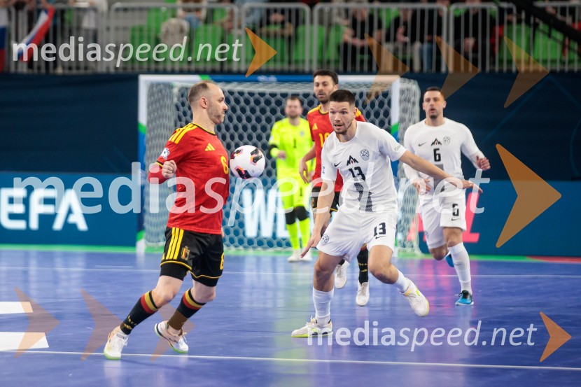 Futsal EURO 2026, Slovenija:Belgija