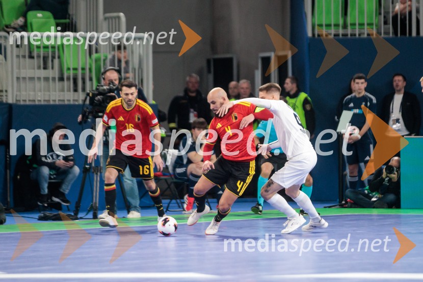 Futsal EURO 2026, Slovenija:Belgija