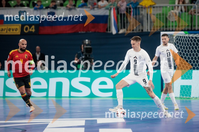 Futsal EURO 2026, Slovenija:Belgija