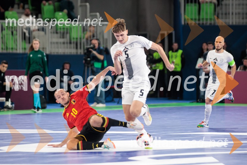 Futsal EURO 2026, Slovenija:Belgija