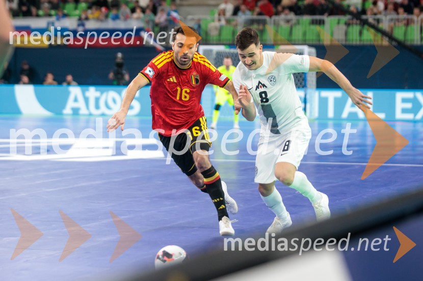 Futsal EURO 2026, Slovenija:Belgija