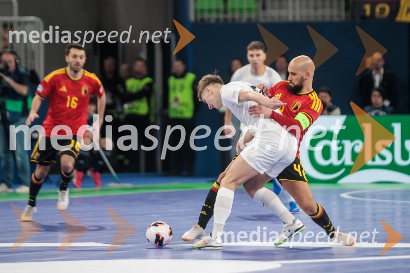 Futsal EURO 2026, Slovenija:Belgija