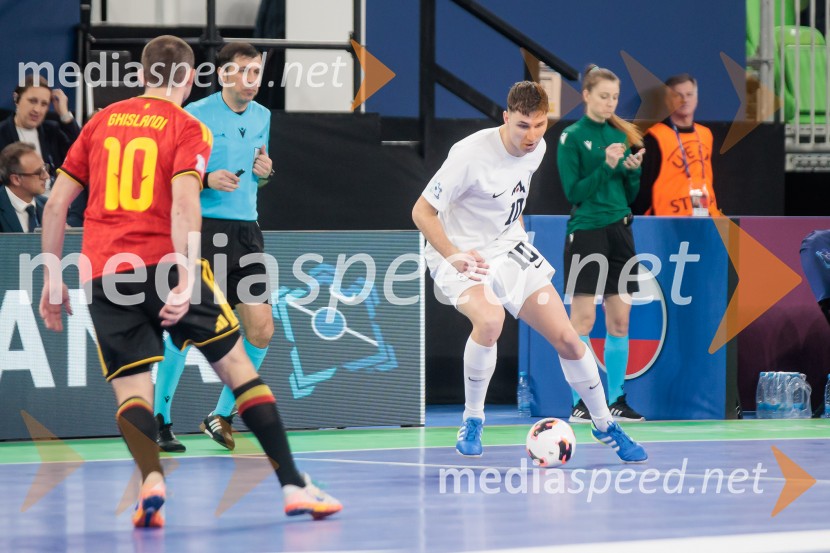 Futsal EURO 2026, Slovenija:Belgija