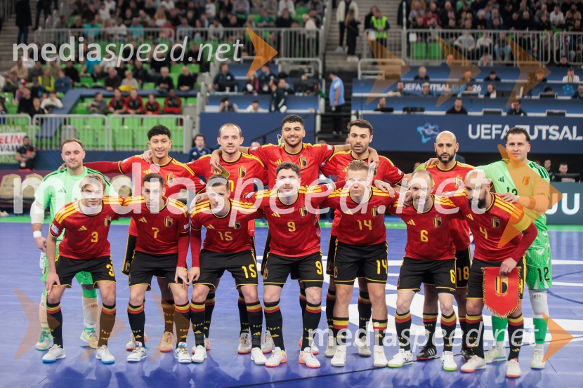 Futsal EURO 2026, Slovenija:Belgija