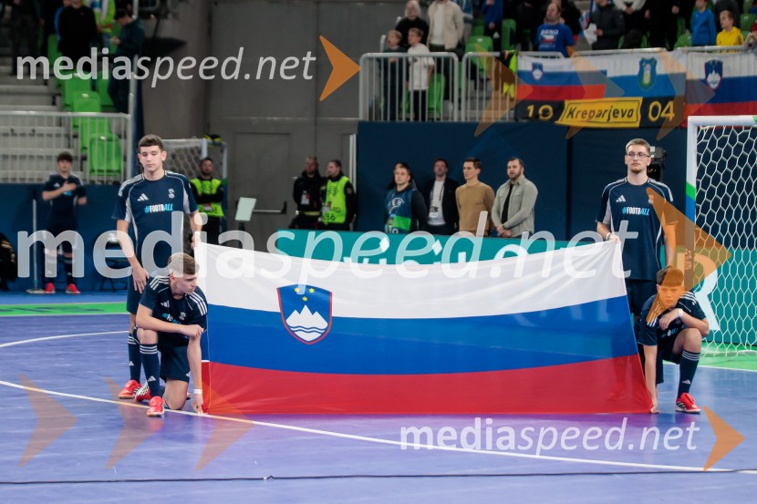 Futsal EURO 2026, Slovenija:Belgija