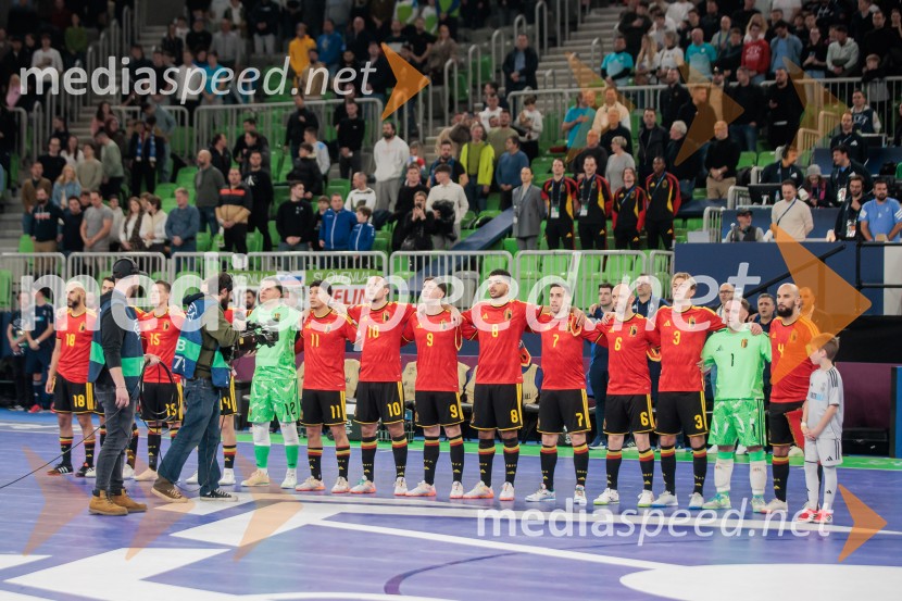 Futsal EURO 2026, Slovenija:Belgija