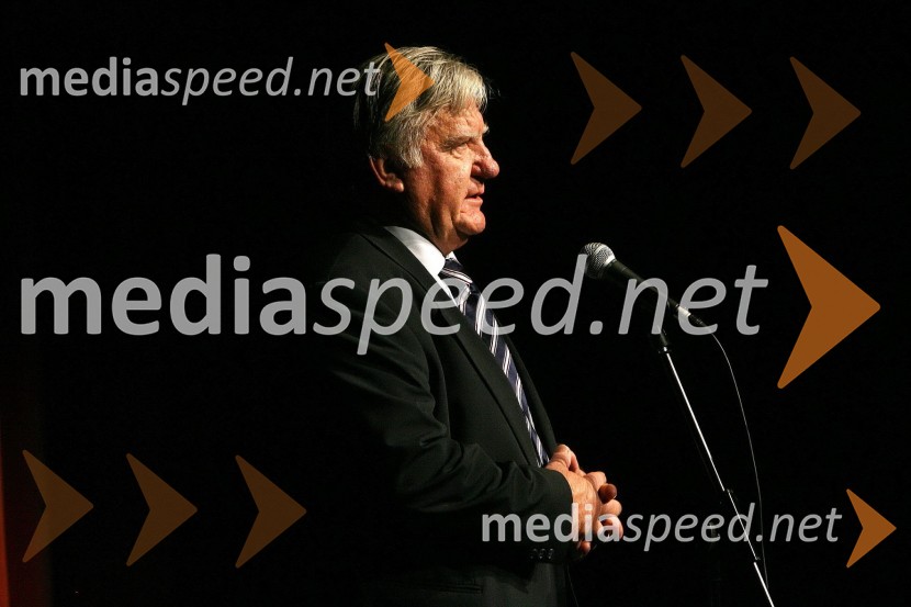 Tone Partljič, pisatelj in predsednik sveta Borštnikovega srečanja44. Borštnikovo srečanje 2009, otvoritev