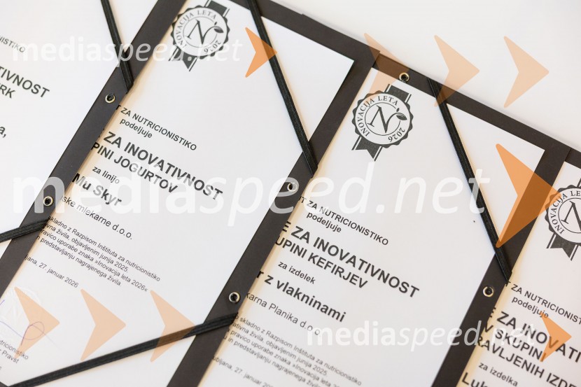 Razglašena inovativna živila leta 2026
