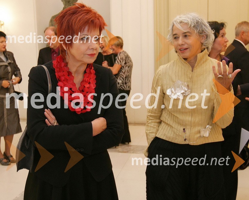 Majda Širca, ministrica za kulturo in Alja Predan, direktorica Borštnikovega srečanja44. Borštnikovo srečanje 2009, otvoritev