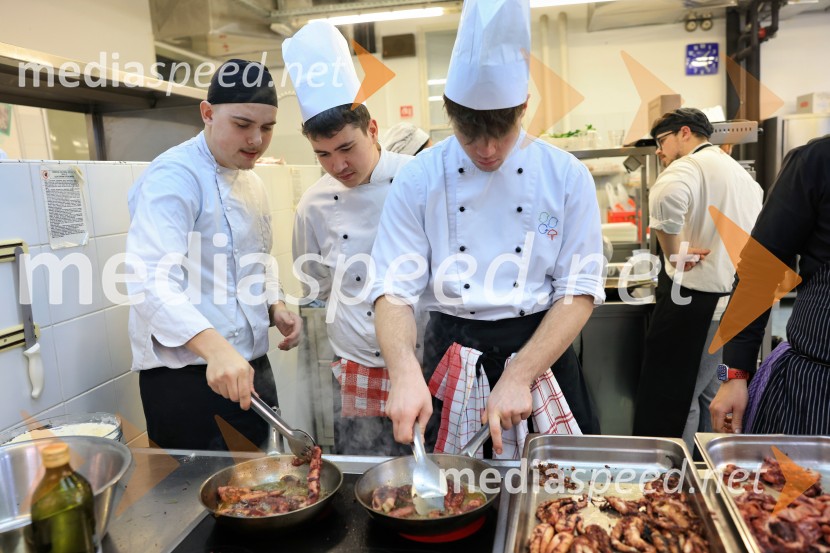 Grške mezze - Chef Stelios Fanourakis na SŠGT Maribor