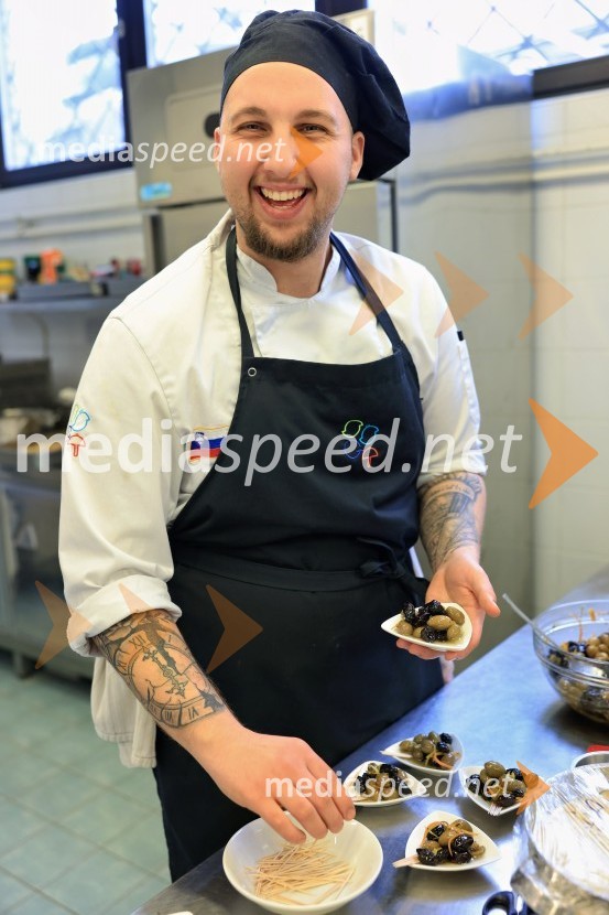 Grške mezze - Chef Stelios Fanourakis na SŠGT Maribor