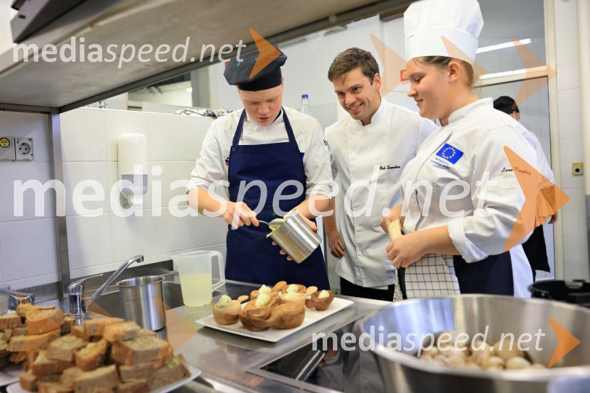 Grške mezze - Chef Stelios Fanourakis na SŠGT Maribor
