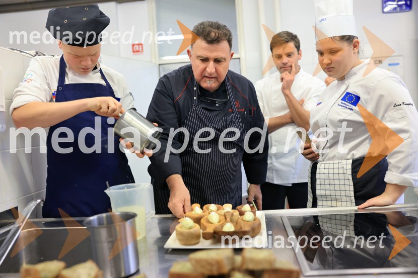 Grške mezze - Chef Stelios Fanourakis na SŠGT Maribor