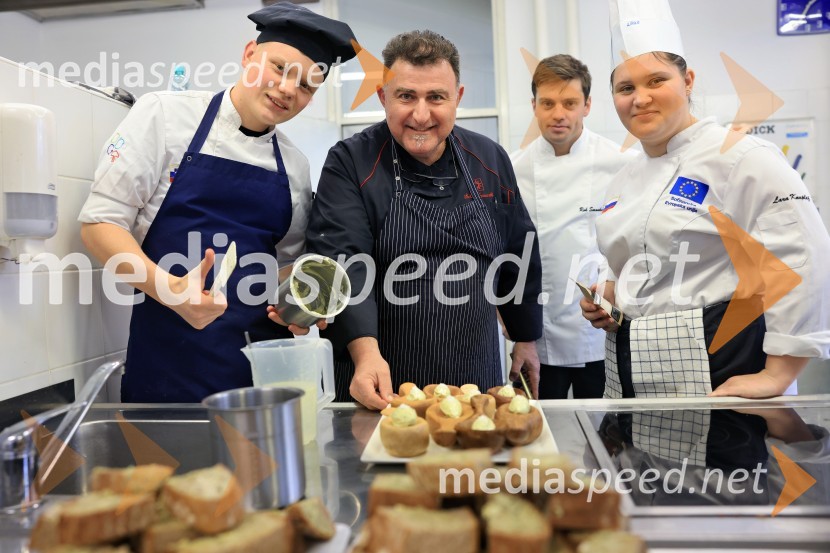 Grške mezze - Chef Stelios Fanourakis na SŠGT Maribor