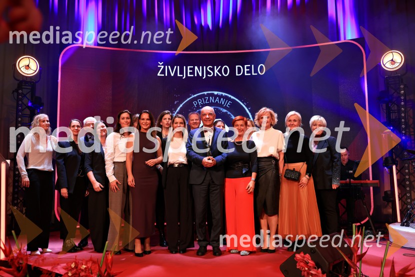 Tonetu Strnadu priznanje za življenjsko delo,  mladi manager 2025 je Aleš Ugovšek iz skupine M Sora,  Artemidi v roke Ireni Brugger in Juditi Rigler