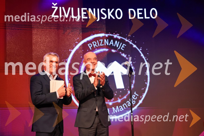 Tonetu Strnadu priznanje za življenjsko delo,  mladi manager 2025 je Aleš Ugovšek iz skupine M Sora,  Artemidi v roke Ireni Brugger in Juditi Rigler